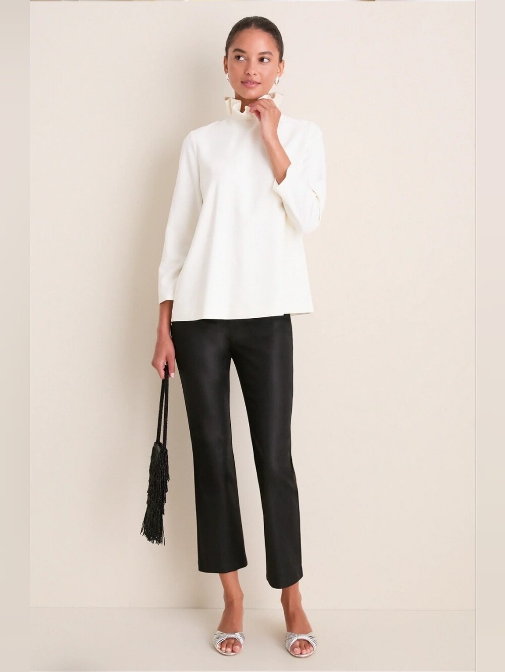 NWT Tuckernuck White Faye Blouse Size XXL